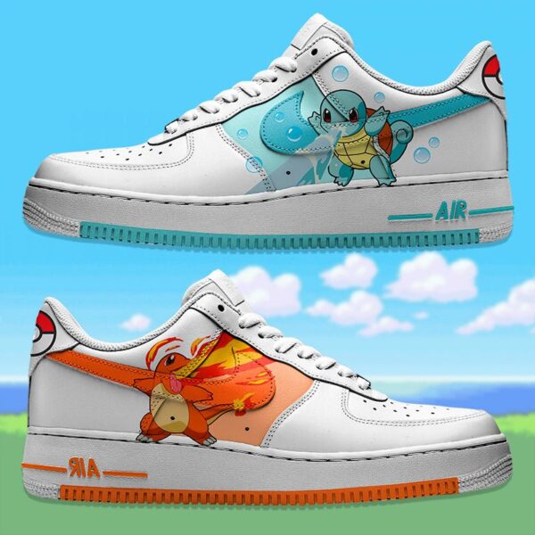 Charmander Squirtle