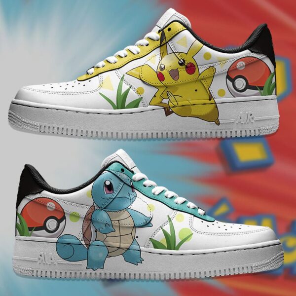Pikachu y Squirtle